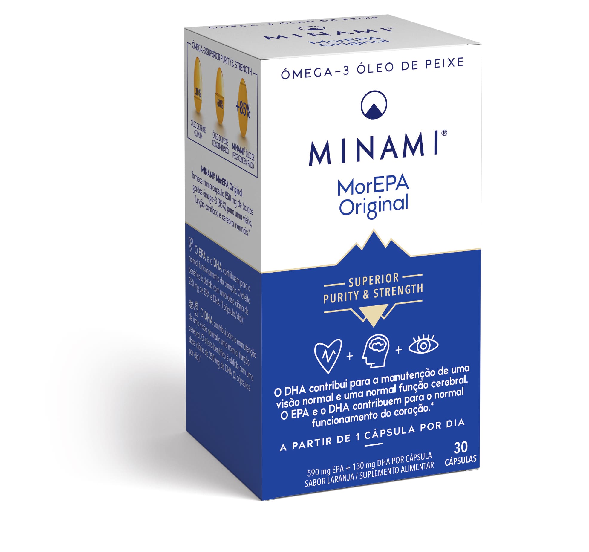 Embalagem de Minami MorEPA Original